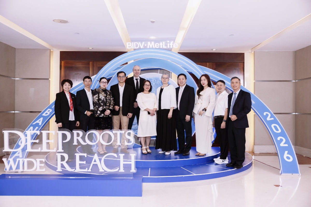 Kết quả tăng trưởng tại BIDV Metlife gắn liền với định hướng chiến lược “New Frontier - Bứt phá giới hạn mới”. Ảnh:&nbsp;BIDV Metlife.