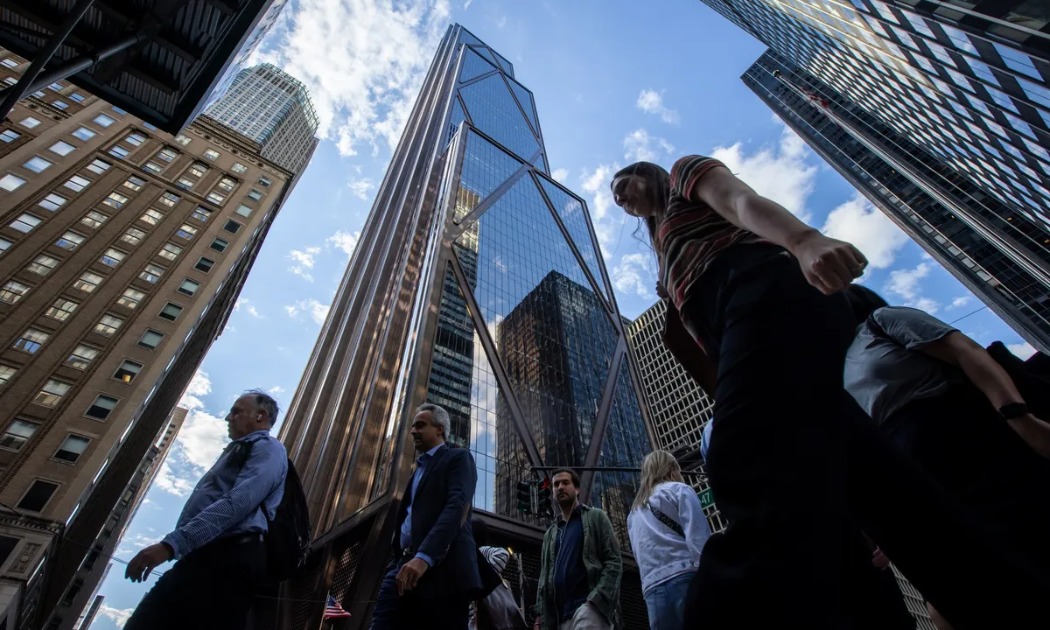 Trụ sở ngân hàng JPMorgan Chase & Co. tại New York - Ảnh: Bloomberg