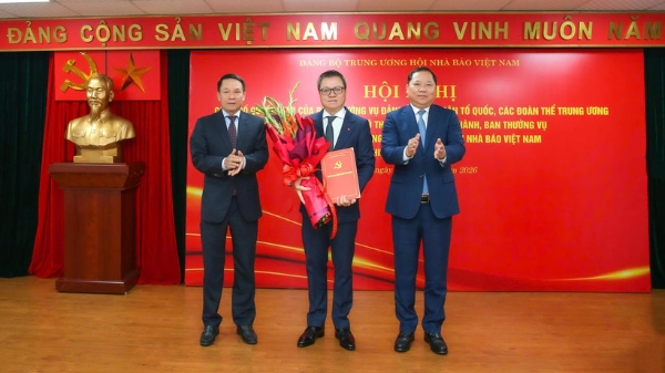 Công bố Quyết định chỉ định Bí thư Đảng ủy Trung ương Hội Nhà báo Việt Nam