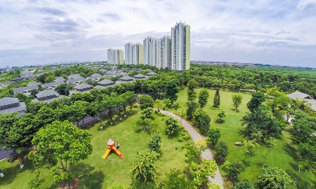 Phát triển đô thị tăng trưởng xanh, thích ứng biến đổi hí hậu được hưởng nhiều ưu đãi. Ảnh minh họa