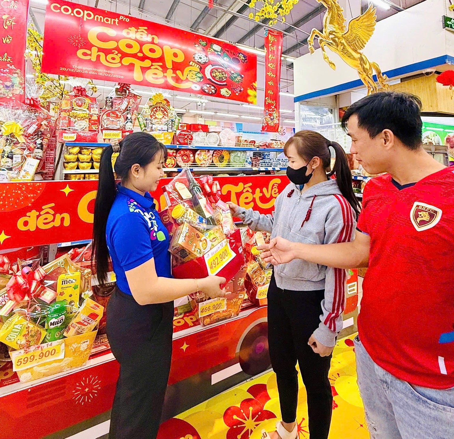 Các doanh nghiệp tham gia cam kết giữ giá ổn định trong vòng 1 tháng trước và sau Tết.