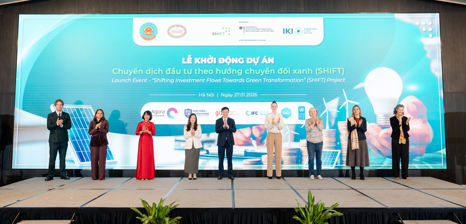 Khởi động Dự án “Chuyển dịch đầu tư theo hướng chuyển đổi xanh