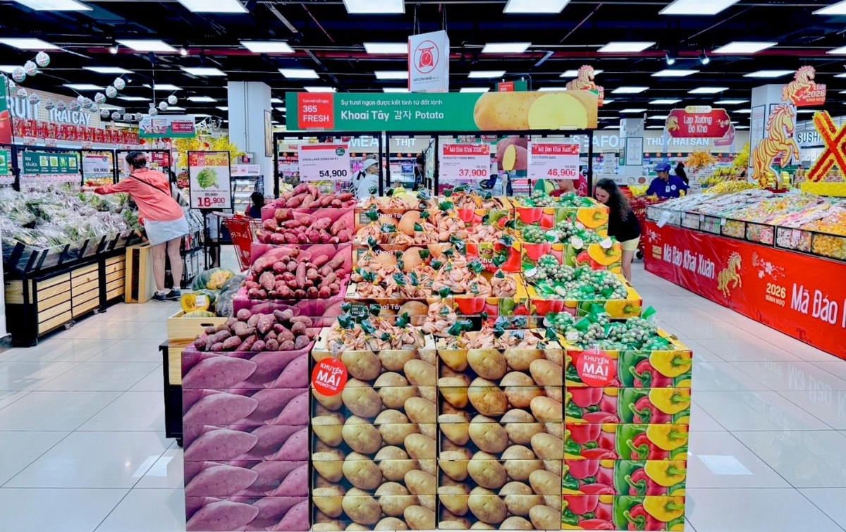 Không khí sắm Tết đã nhộn nhịp từ những ngày giữa tháng 1/2026.