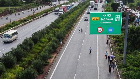 Cao tốc Hà Nội - Bắc Giang. Ảnh minh họa