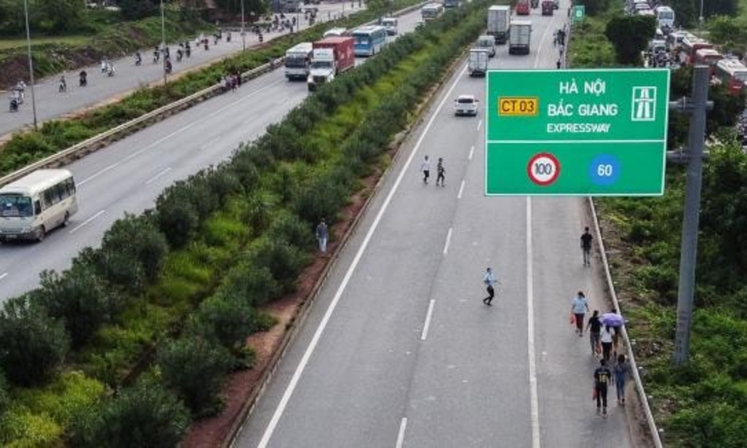 Cao tốc Hà Nội - Bắc Giang. Ảnh minh họa