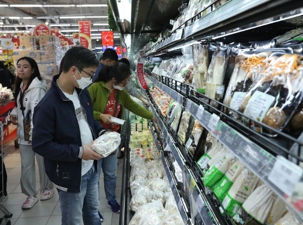 Sau tết, đối với nhóm hàng thiết yếu, tiêu dùng nhanh và thực phẩm ghi nhận mức tiêu thụ ổn định khi người dân dần quay lại nhịp sống bình thường.