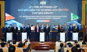 Việt Nam có nhà máy kiểm thử, đóng gói chip bán dẫn đầu tiên do người Việt làm chủ