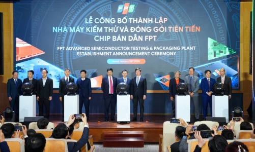 Việt Nam có nhà máy kiểm thử, đóng gói chip bán dẫn đầu tiên do người Việt làm chủ