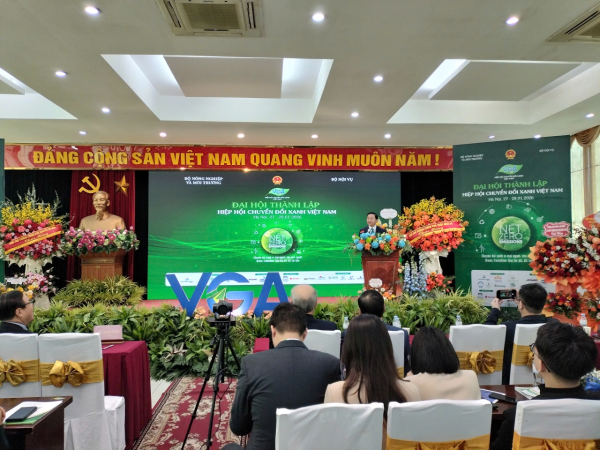 Phó Thủ tướng Trần Hồng Hà phát biểu tại Đại hội.