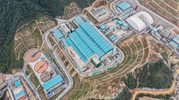 Một mỏ lithium ở Dương Châu, tỉnh Giang Tô, Trung Quốc - Ảnh: Reuters