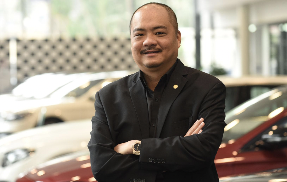 Ông Đỗ Tiến Dũng, Chủ tịch HĐQT Công ty cổ phần Dịch vụ Ô tô Hàng Xanh (Haxaco, mã chứng khoán HAX). 