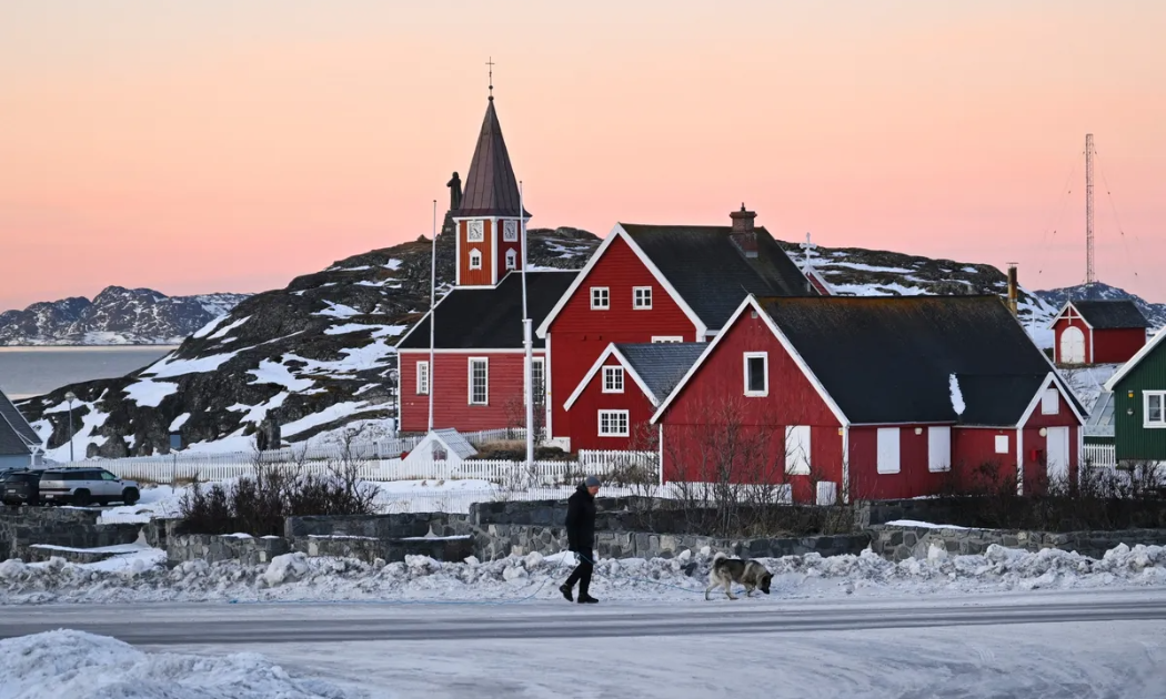 Thủ phủ Nuuk của Greenland, ngày 27/1/2026 - Ảnh: Getty Images