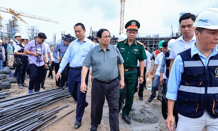 Thủ tướng kiểm tra, đôn đốc tiến độ các dự án phục vụ APEC tại Phú Quốc