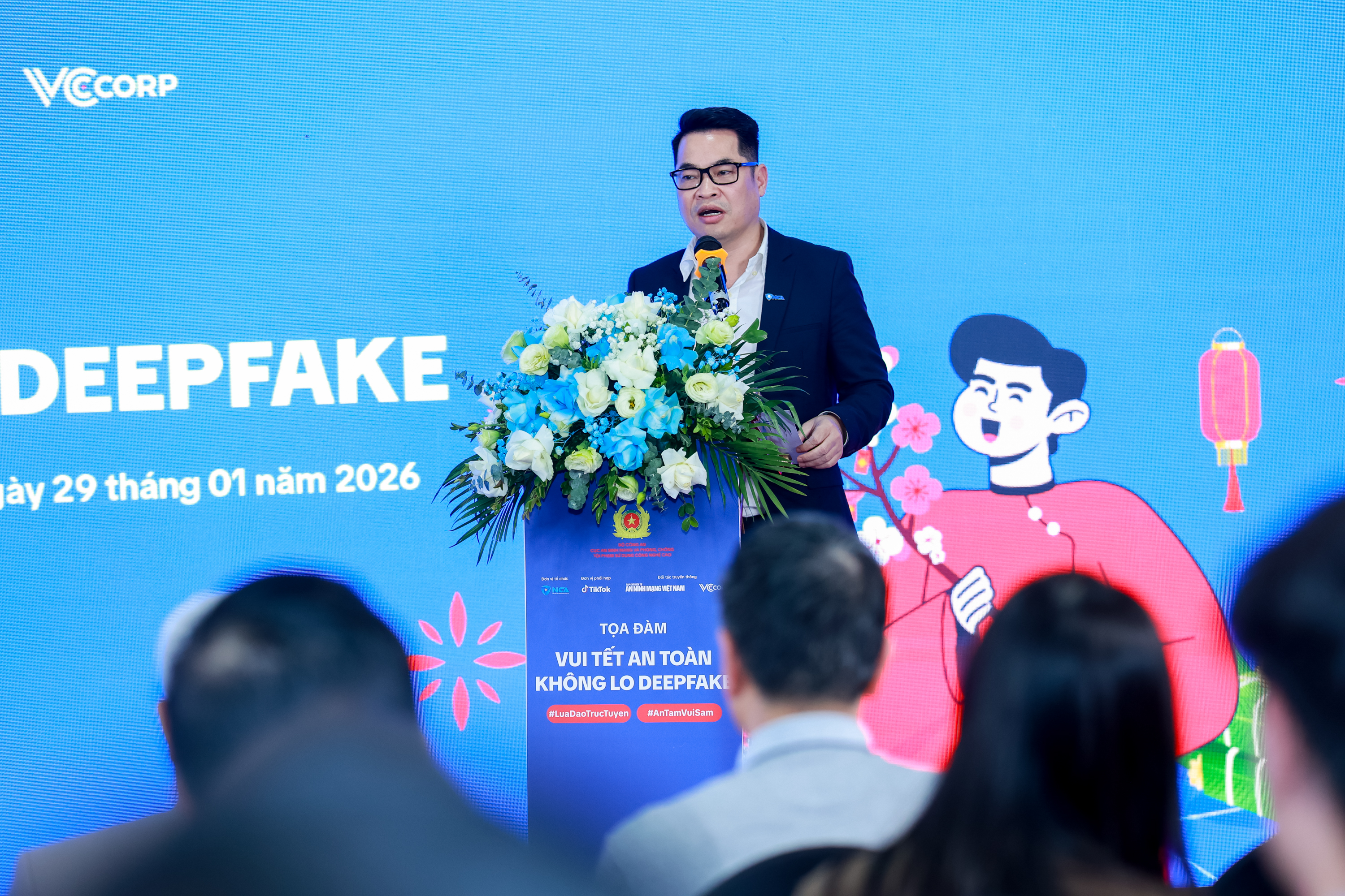 Ông Vũ Duy Hiền, Phó Tổng Thư ký kiêm Chánh Văn phòng Hiệp hội An ninh mạng Quốc gia.