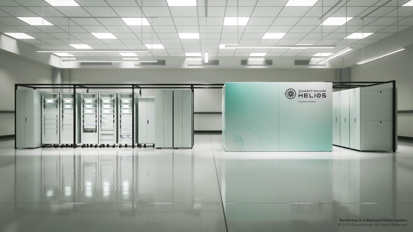 Hệ thống điện toán lượng tử tiếp theo của Quantinuum mang tên Helios.