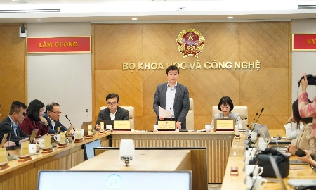 Họp báo Bộ Khoa học và Công nghệ tháng 1/2026.