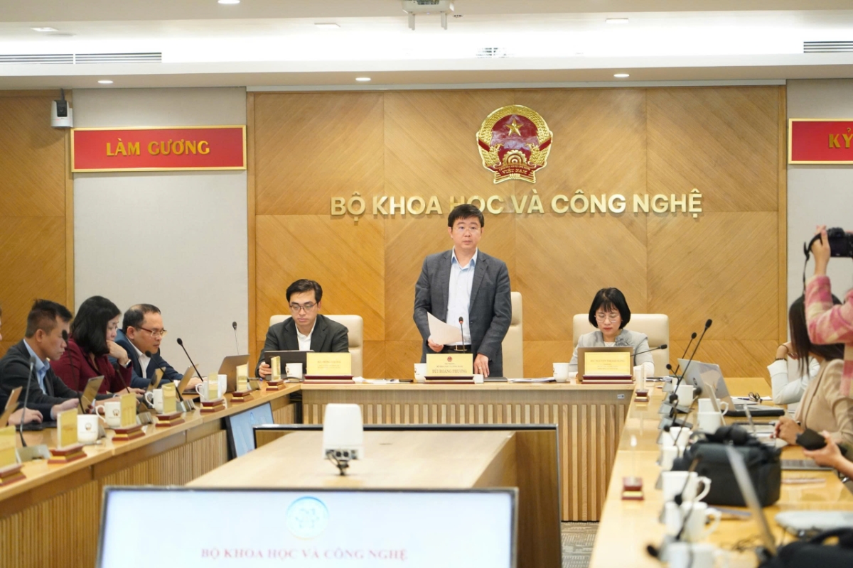 Họp báo Bộ Khoa học và Công nghệ tháng 1/2026. 
