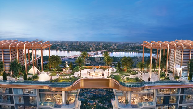 Đài thiên văn – tiện ích giao hòa giữa thiên nhiên và cộng đồng. Ảnh: MEYGROUP.