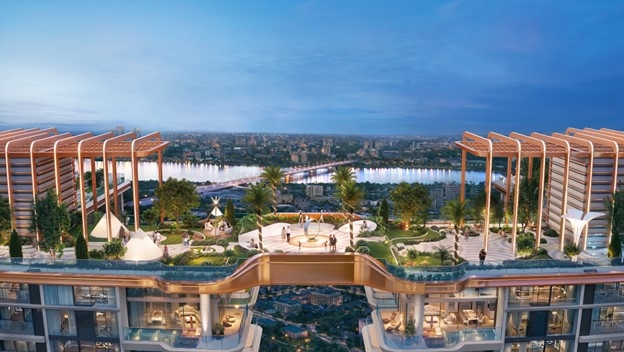 Đài thiên văn – tiện ích giao hòa giữa thiên nhiên và cộng đồng.&nbsp;Ảnh:&nbsp;MEYGROUP.