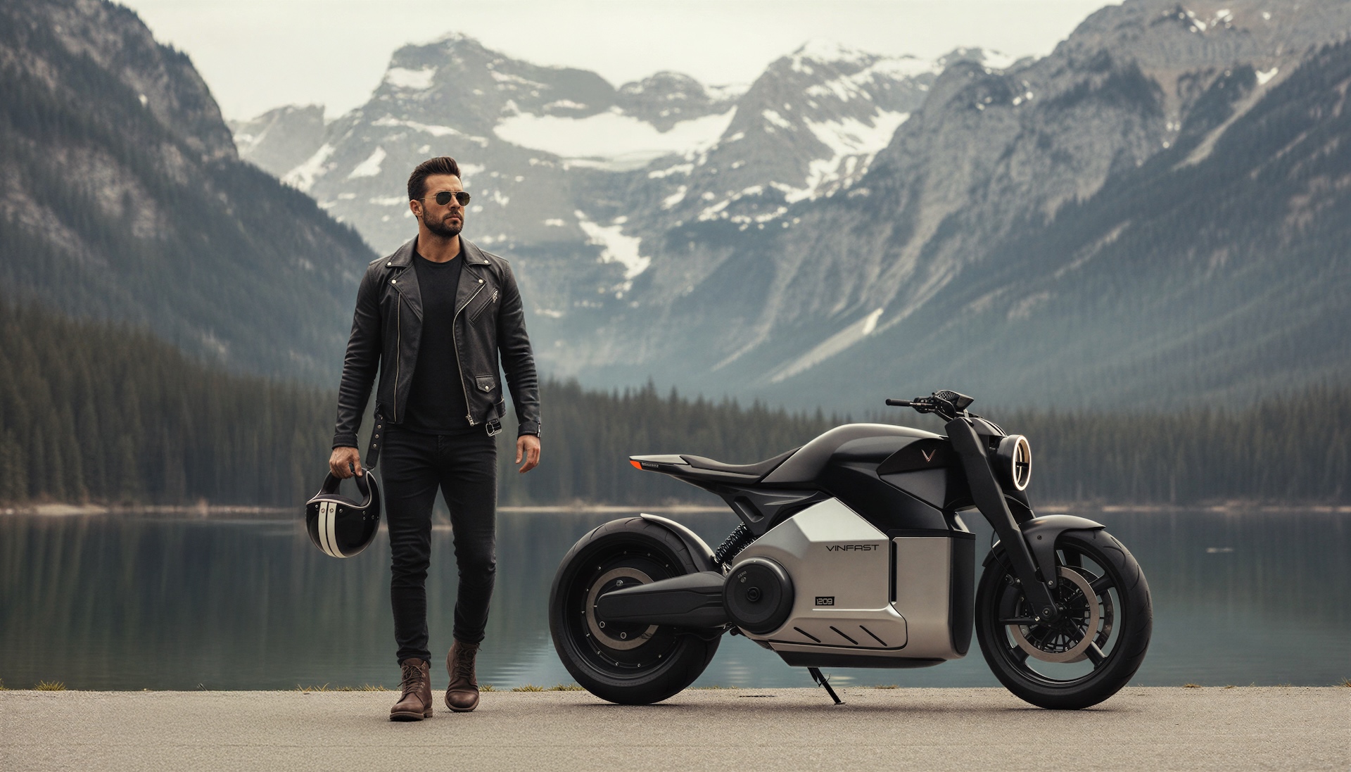 <i>Mẫu&nbsp;naked-biked có tên gọi Subab của VinFast.</i>