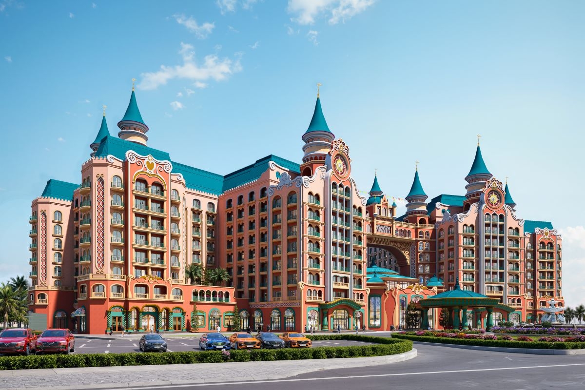 Vinhomes Green Paradise sở hữu tổ hợp khách sạn nghỉ dưỡng cao cấp quy mô lớn nhất Việt Nam.