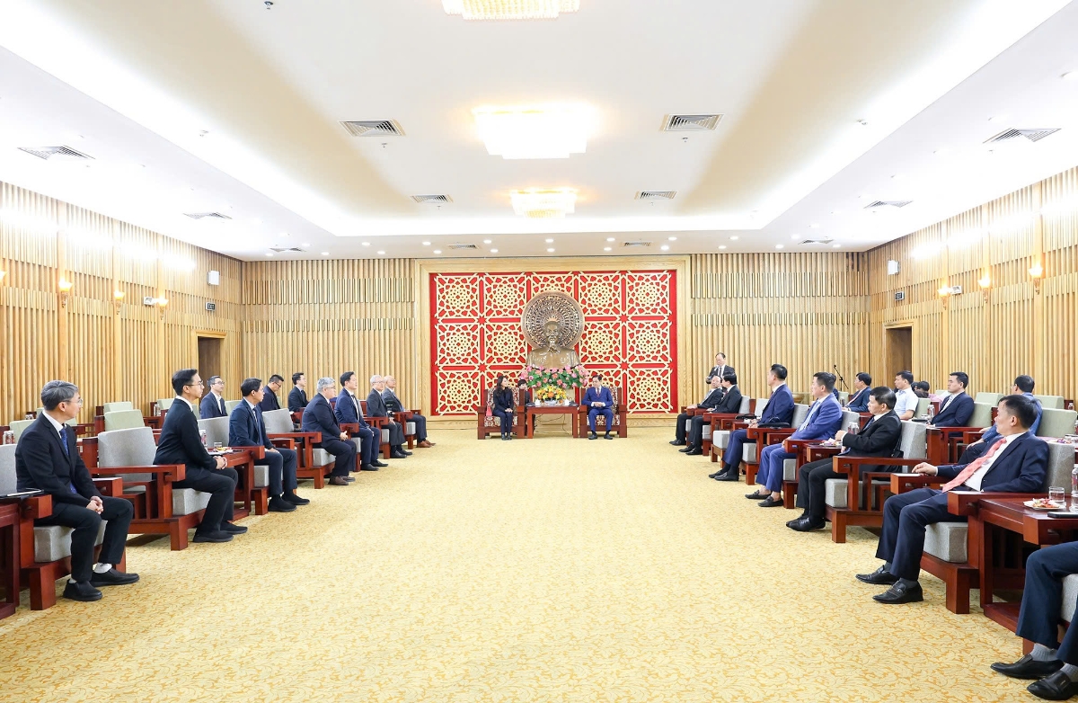 Toàn cảnh buổi làm việc