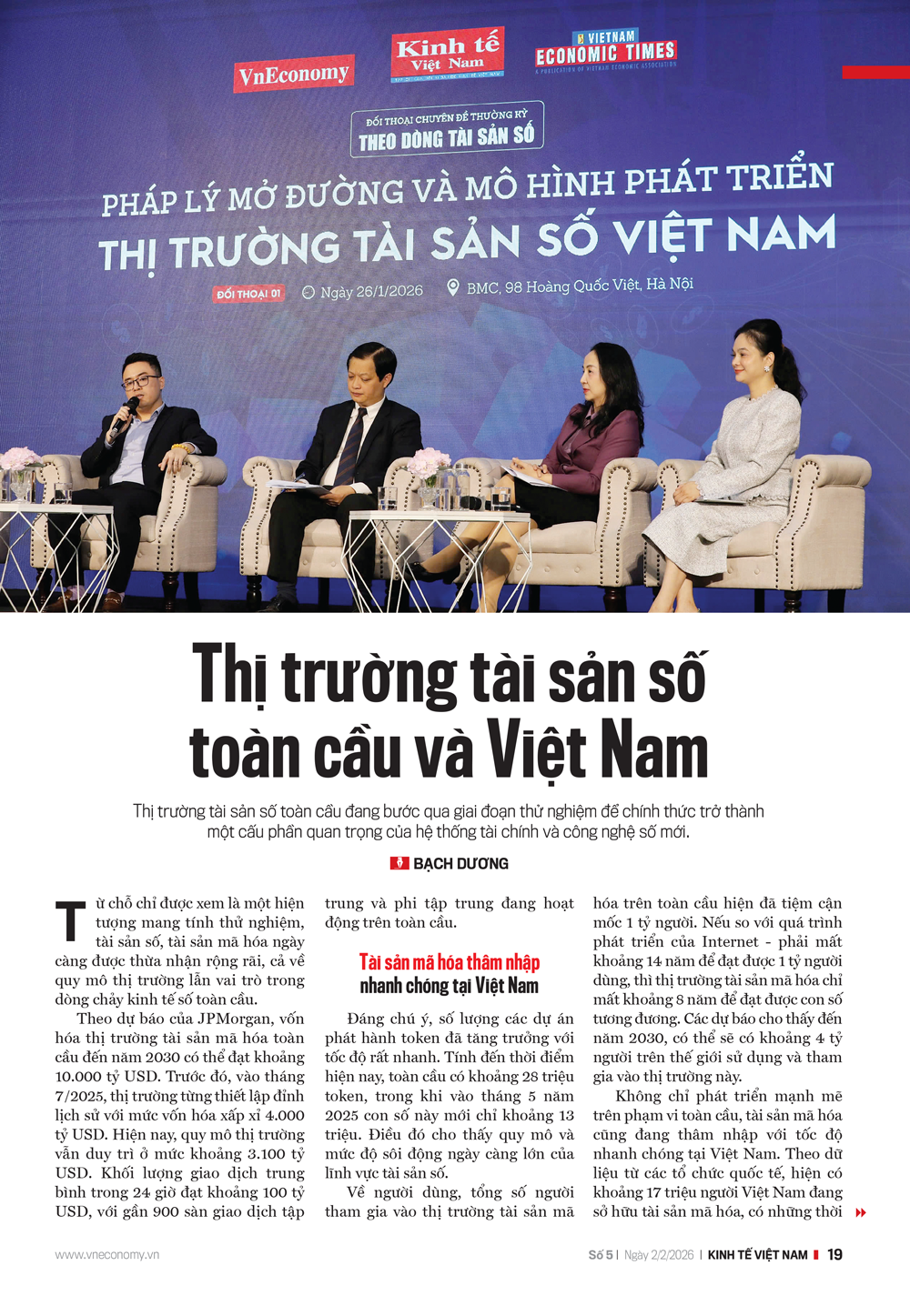 Thị trường tài sản số toàn cầu và Việt Nam - Ảnh 1