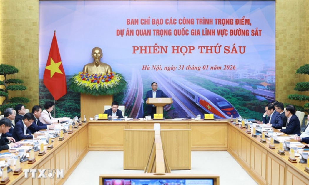 Thủ tướng: Phải hoàn thành báo cáo khả thi dự án đường sắt tốc độ cao Bắc - Nam trong Quý 4/2026