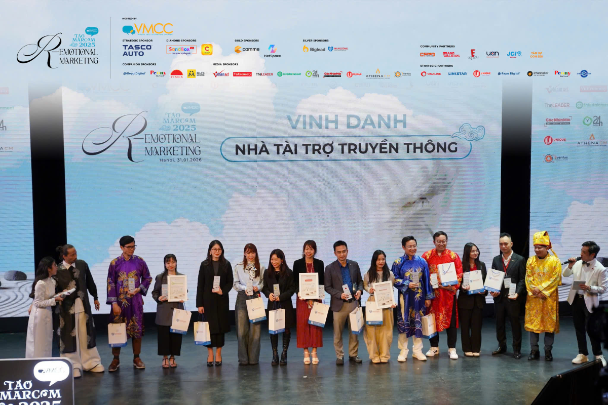 “VMCC Táo MarCom 2025” tiếp tục khẳng định vị thế là diễn đàn uy tín hàng đầu cho giới làm nghề Marcom