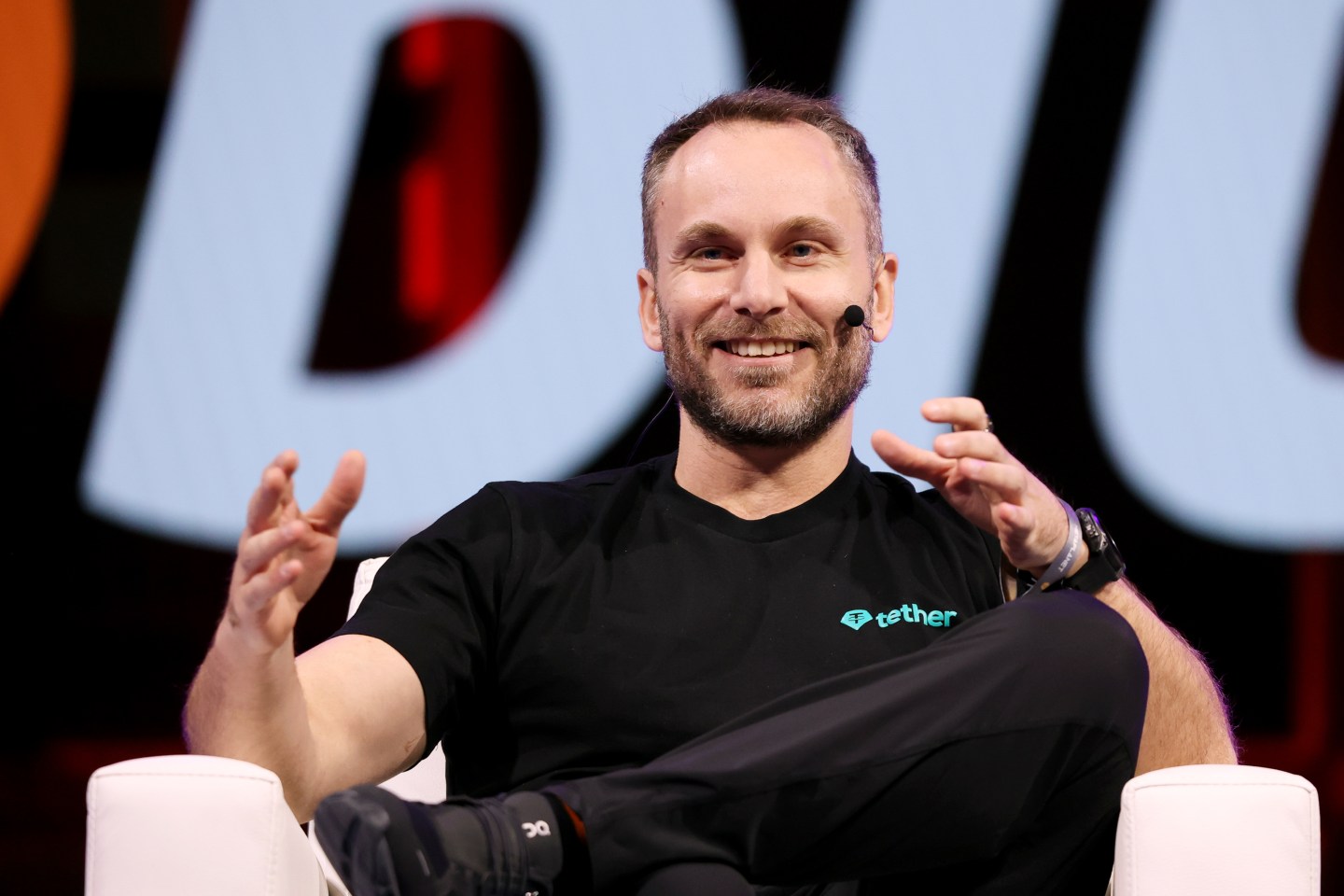 Ông Paolo Ardoino, Giám đốc điều hành Tether. 