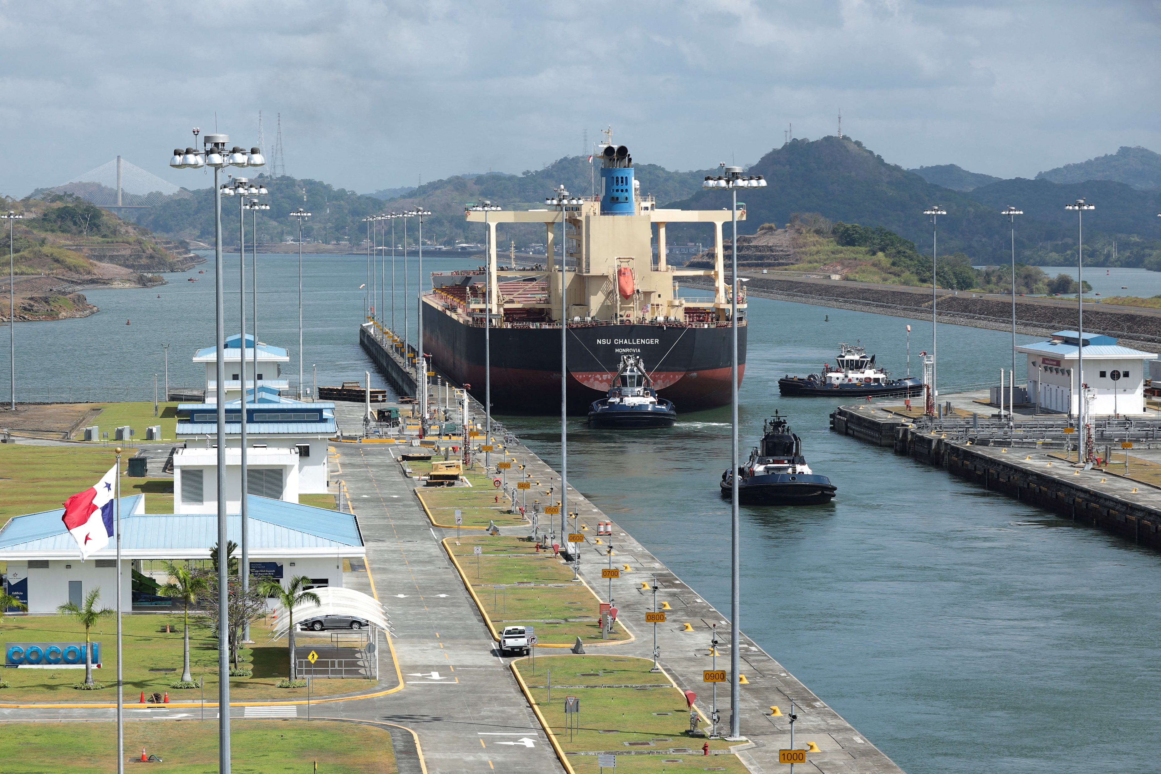 Kênh đào Panama - Ảnh: Reuters.