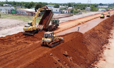 Thanh Hoá đối mặt thiếu đất san lấp, cát xây dựng trong năm 2026. Ảnh minh hoạ
