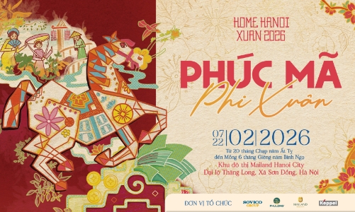 Home Hanoi Xuan 2026 trở lại với chủ đề “Phúc Mã Phi Xuân”