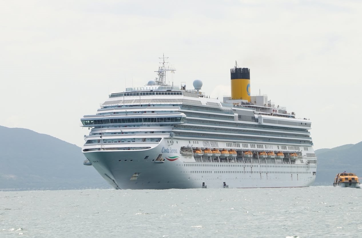 Nha Trang đón tàu biển quốc tế Costa Serena lần thứ hai trong năm mới 2026.