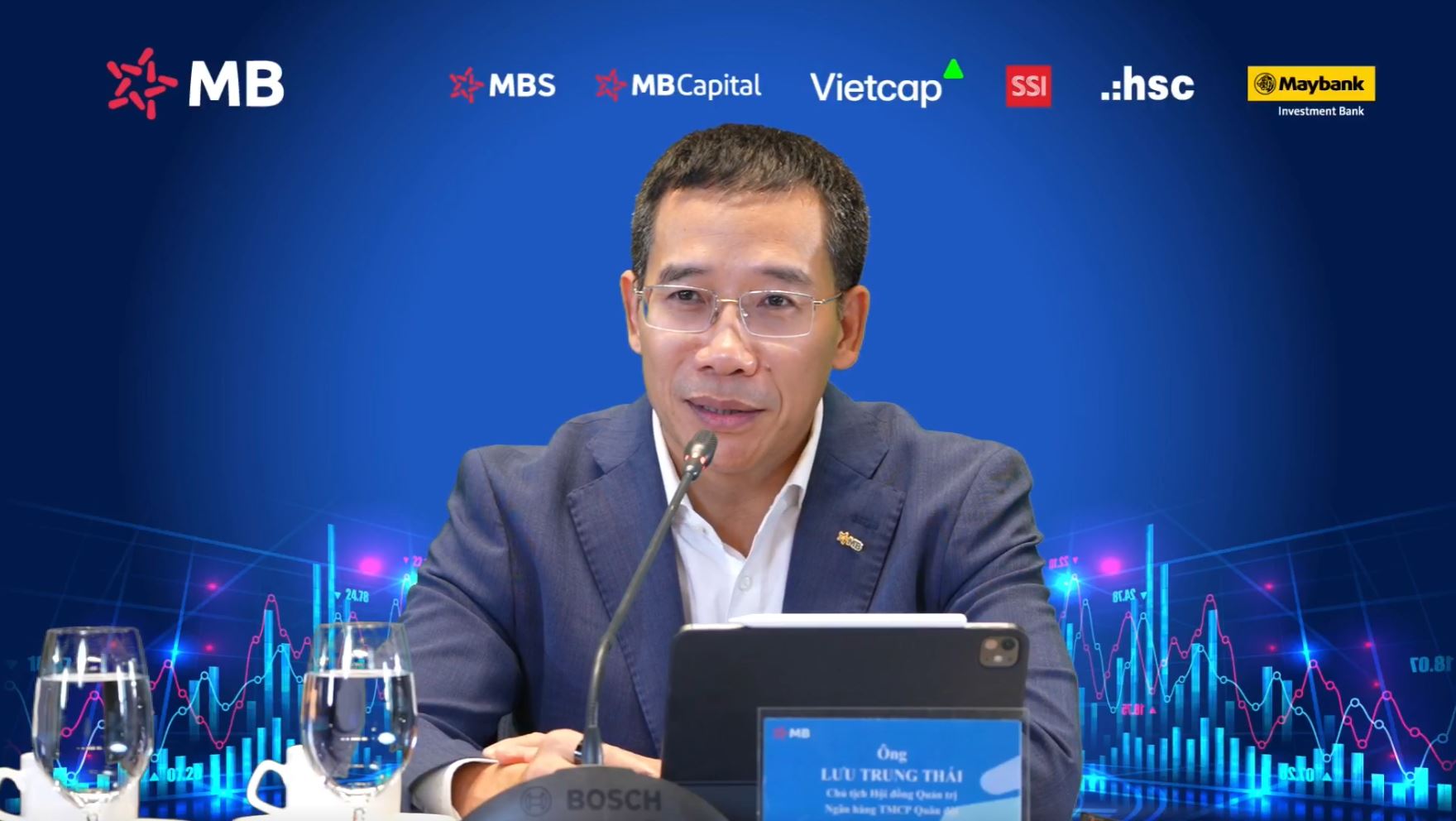 Ông Lưu Trung Thái, Chủ tịch HĐQT MB.