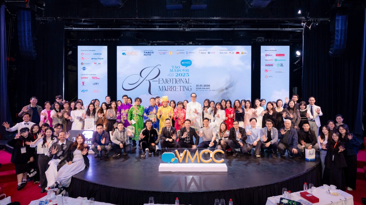 “VMCC Táo MarCom 2025” tiếp tục khẳng định vị thế là diễn đàn uy tín hàng đầu cho giới làm nghề Marcom