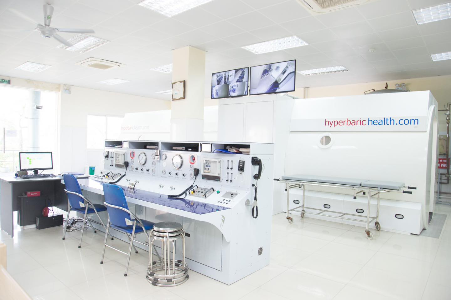 Viện Y học biển Việt Nam ứng dụng oxy cao áp đứng thứ 2 châu Á chỉ sau Trung Quốc.