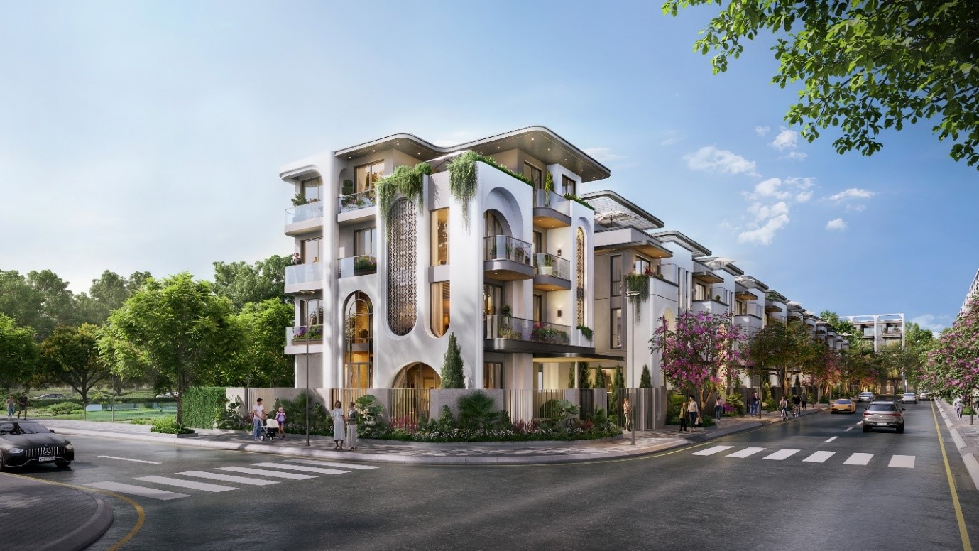 Emerald Symphony – khu đô thị thấp tầng đầu tiên của DOJILAND tại Hải Phòng sở hữu tiềm năng sinh lời vượt trội. Ảnh: DOJILAND.