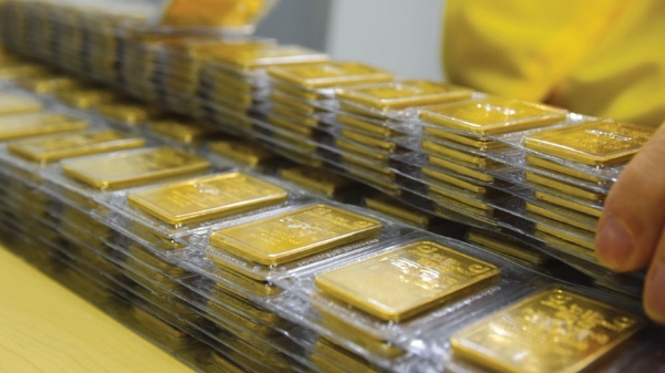 Giá vàng miếng SJC tăng 7,5 triệu đồng/lượng sau ba phiên lao dốc