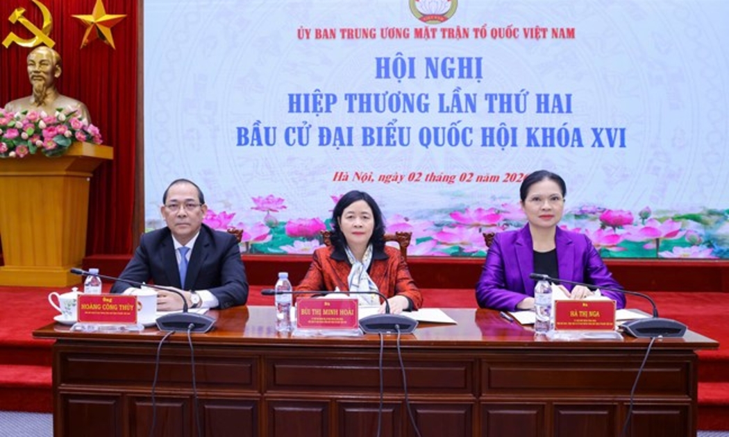 Quang cảnh Hội nghị. Ảnh: Mặt trận.