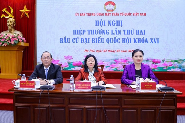Quang cảnh Hội nghị. Ảnh: Mặt trận.
