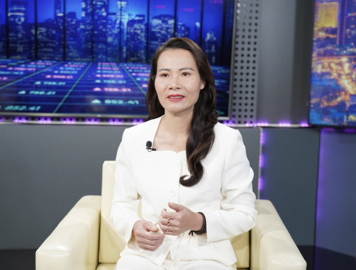 Bà Nguyễn Thị Thanh Vân, Phó Chủ tịch HĐQT Công ty Cổ phần Phát triển Nông nghiệp Hòa Phát (HPA).