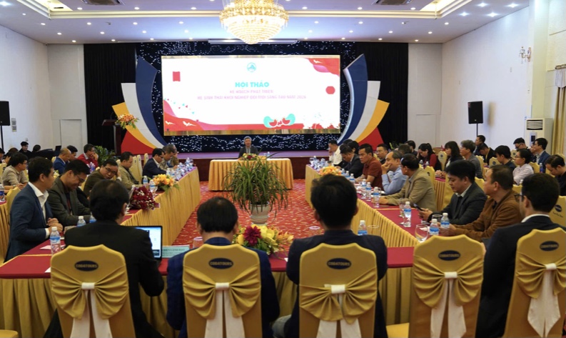 Toàn cảnh chương trình gặp gỡ, trao đổi giữa lãnh đạo TP Đà Nẵng và cộng đồng khởi nghiệp đổi mới sáng tạo.