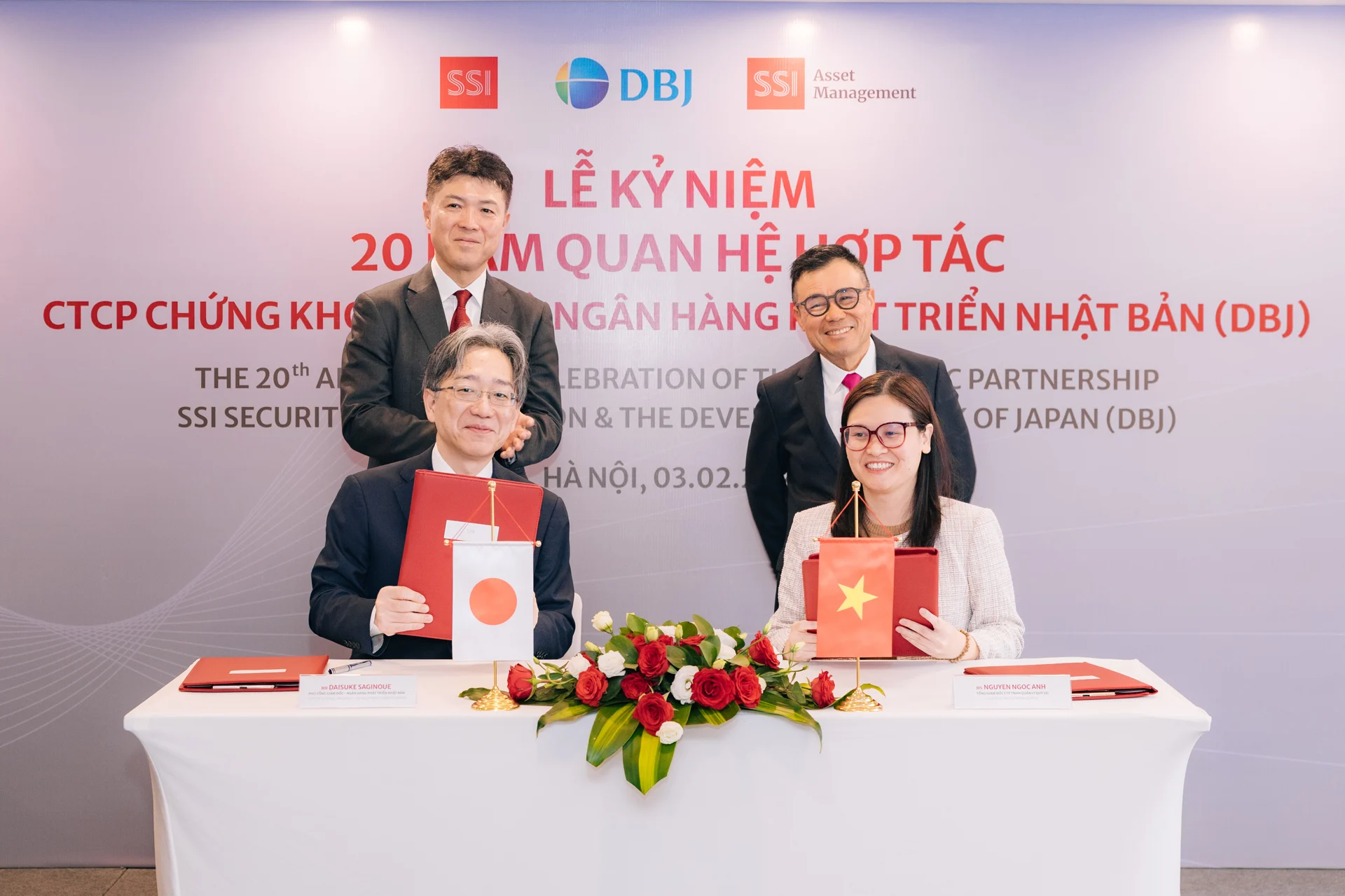 SSIAM hợp tác với DBJ thành lập quỹ đầu tư Japan Vietnam Capital Fund.