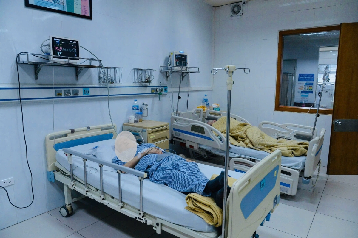 Bệnh nhân sốc nhiễm khuẩn và suy đa cơ quan do viêm tụy cấp nặng.