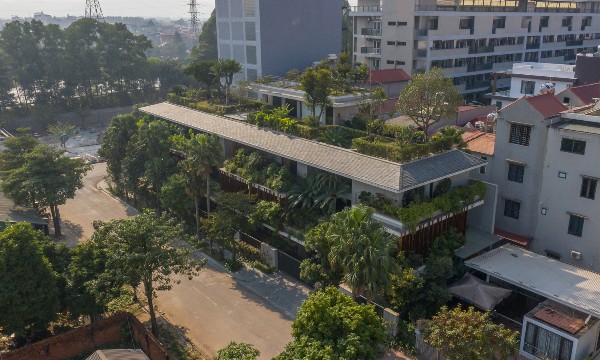 Nhà nhiệt đới cho gia đình nhiều thế hệ