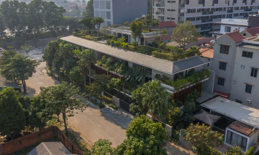 Nhà nhiệt đới cho gia đình nhiều thế hệ