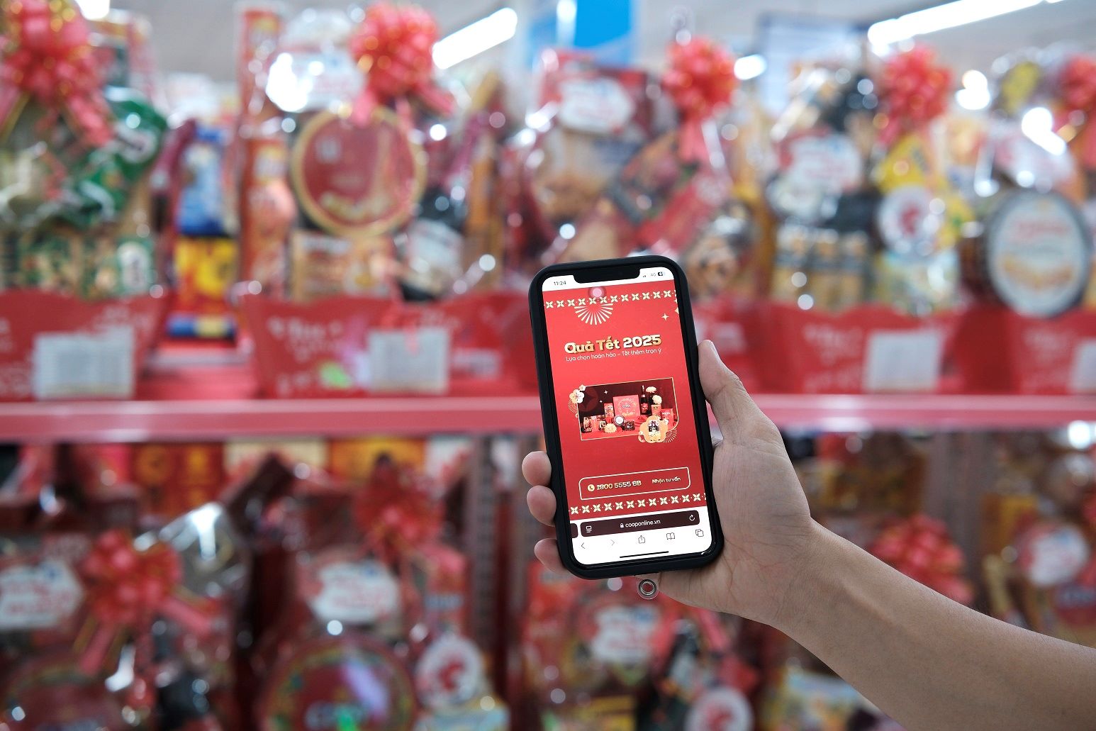 Đã từ lâu, khách hàng có thể nhanh chóng tìm và đặt giỏ quà Tết ưng ý chỉ bằng 1 lần click chuột.