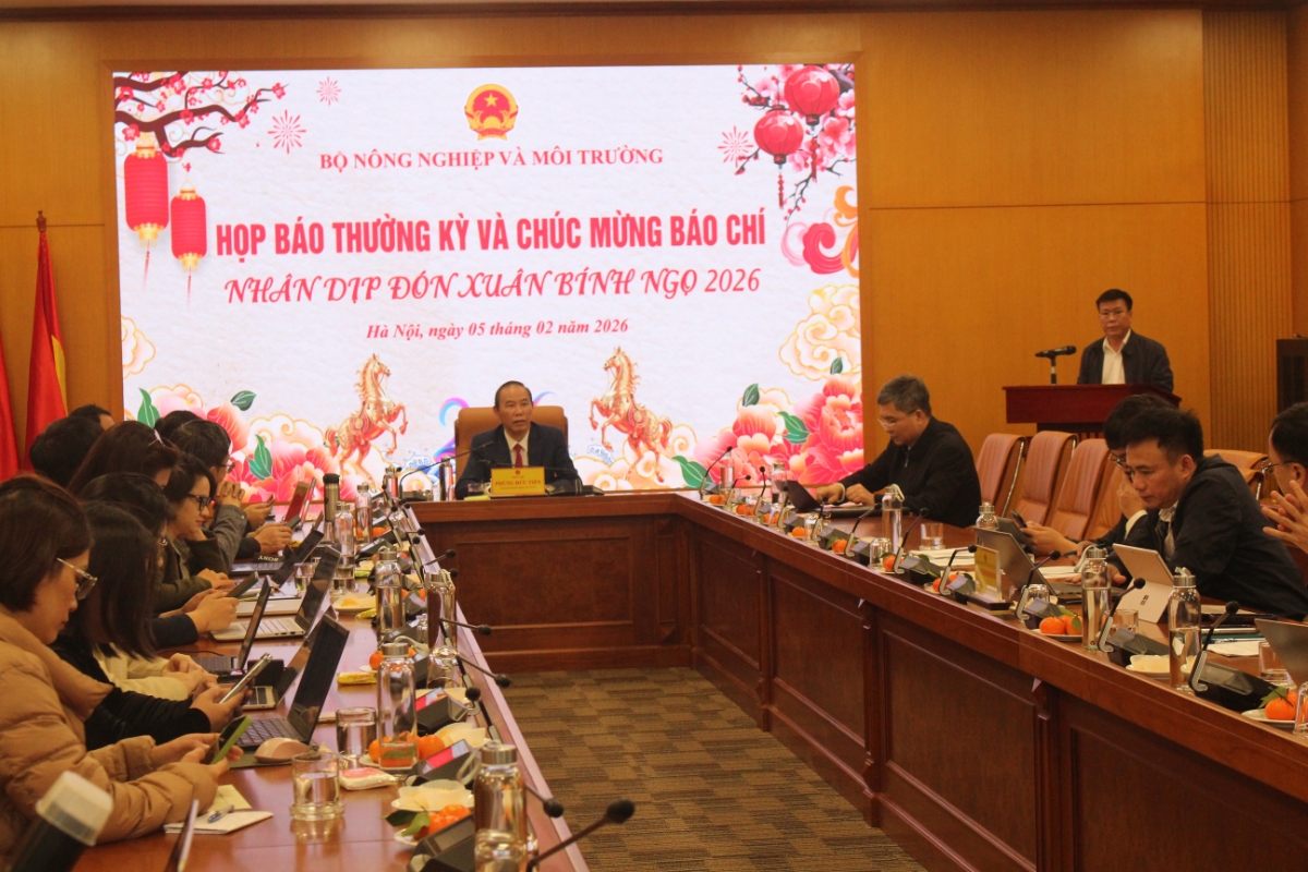 Quang cảnh họp báo. Ảnh: Chu Khôi