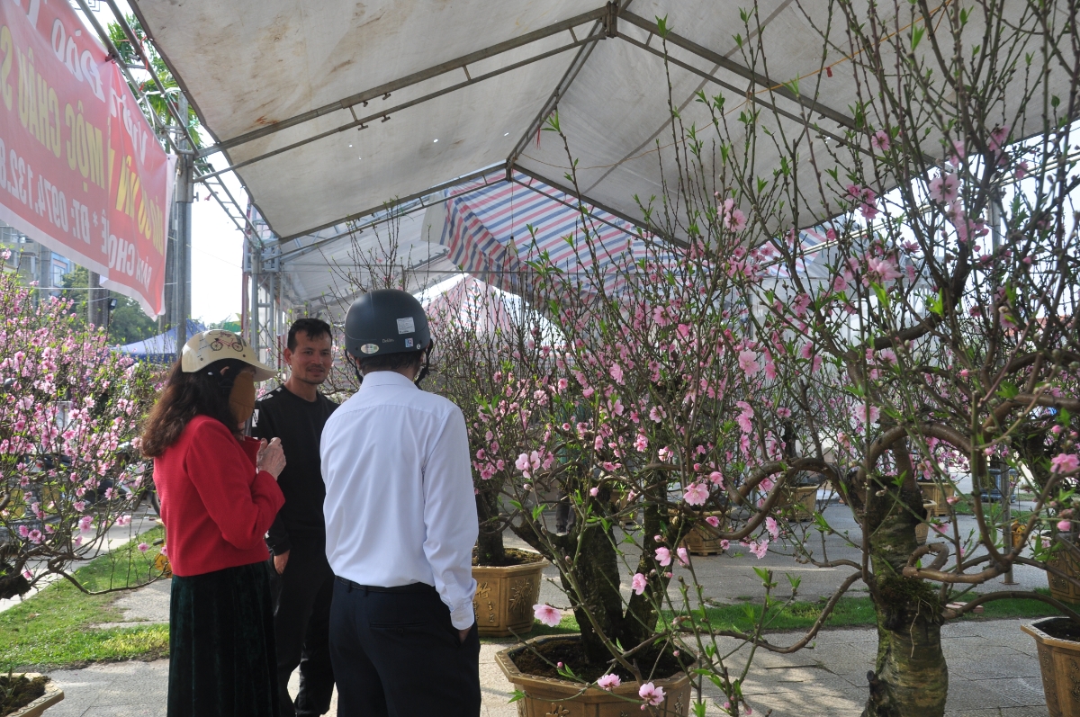 Người bán hồ hởi khi lượng khách tăng nhiều